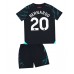 Günstige Manchester City Bernardo Silva #20 Babykleidung 3rd Fussballtrikot Kinder 2023-24 Kurzarm (+ kurze hosen)